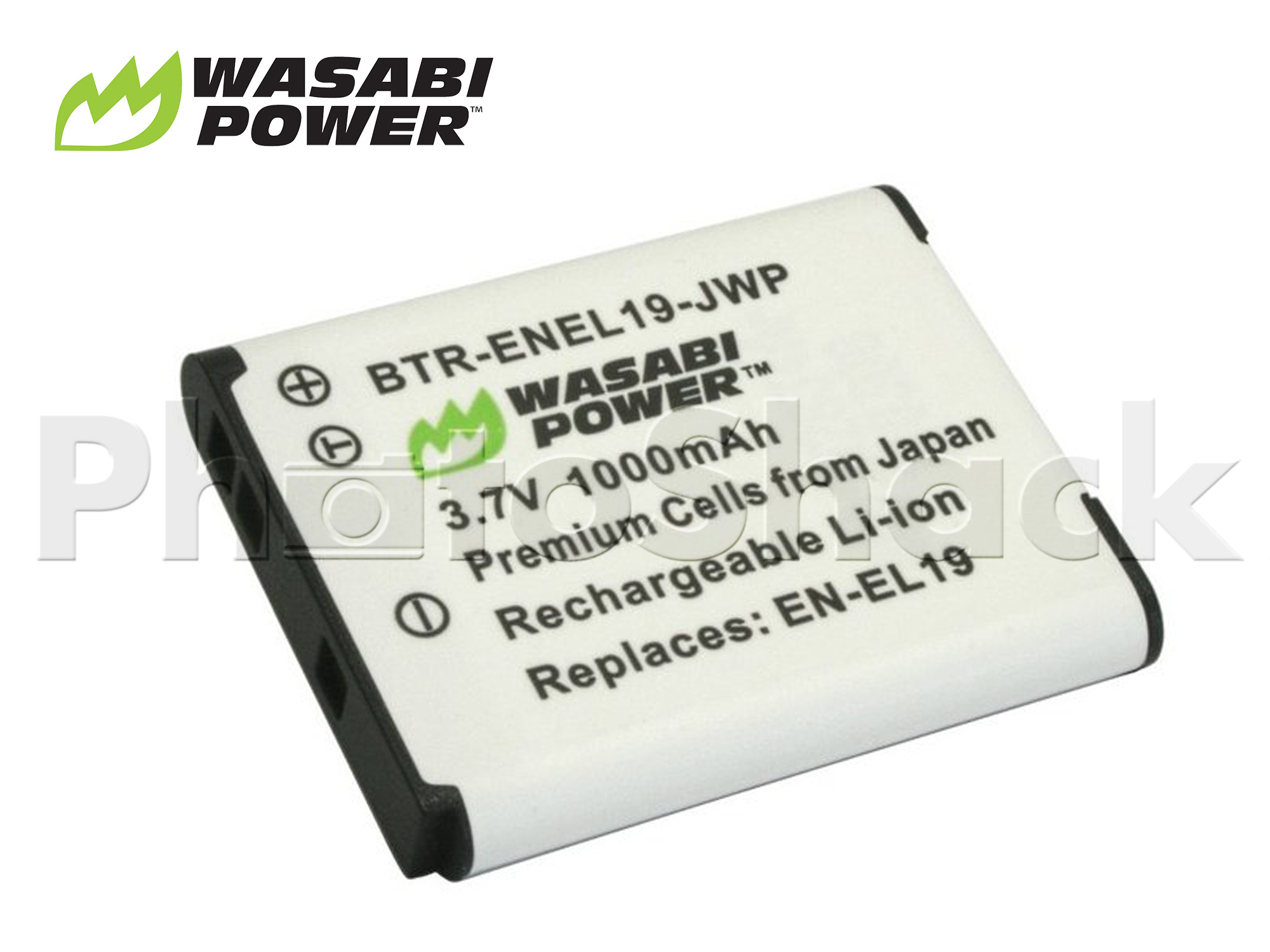 ENEL19 Battery for Nikon - Wasabi Power